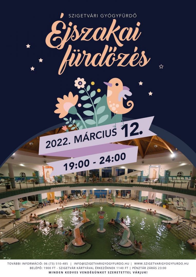 Éjszakai fürdőzés
