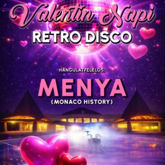 Valentin napi retro dicco